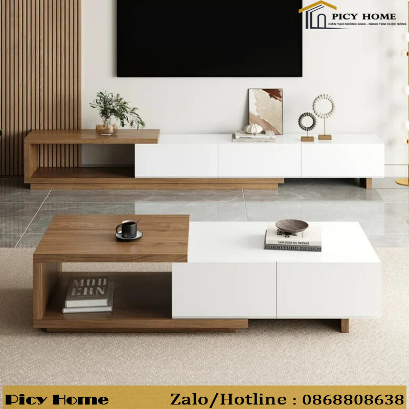 Kệ tivi gỗ công nghiêp MDF
