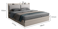 Thông số của giường ngủ gỗ công nghiệp MDF chống ẩm