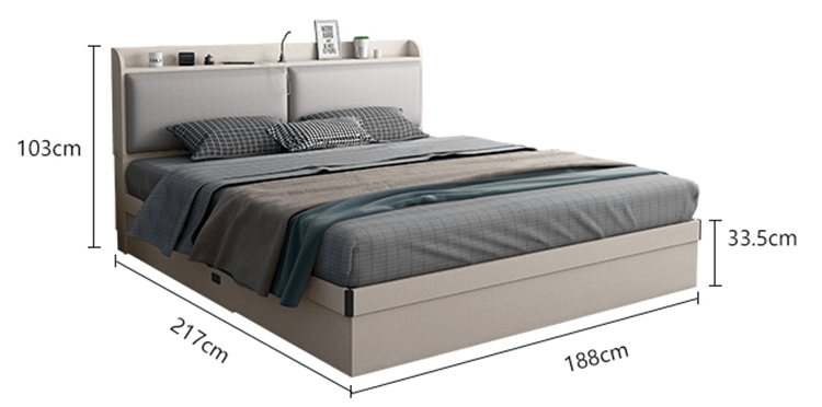 giuong-ngu-go-mdf-phu-melamine-1 Thông số của giường ngủ gỗ công nghiệp MDF chống ẩm