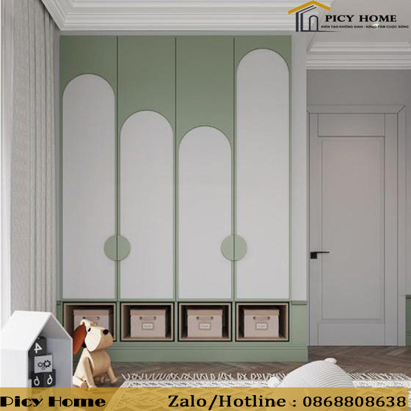 tủ quần áo cho bé kịch trần